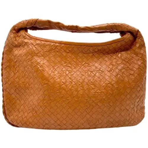 Pre-owned Leather shoulder-bags , female, Sizes: ONE SIZE - Bottega Veneta Vintage - Modalova