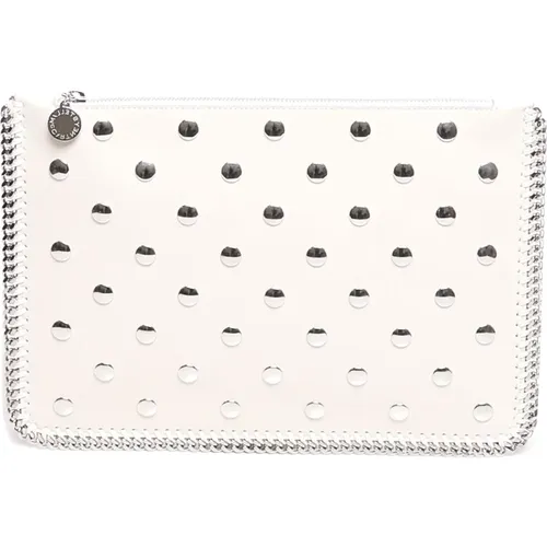 Chain Bag with Diamond Cut , female, Sizes: ONE SIZE - Stella Mccartney - Modalova