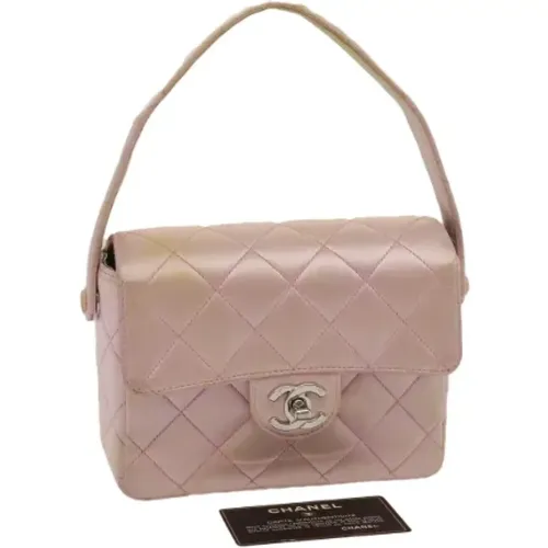 Pre-owned Silk chanel-bags , female, Sizes: ONE SIZE - Chanel Vintage - Modalova
