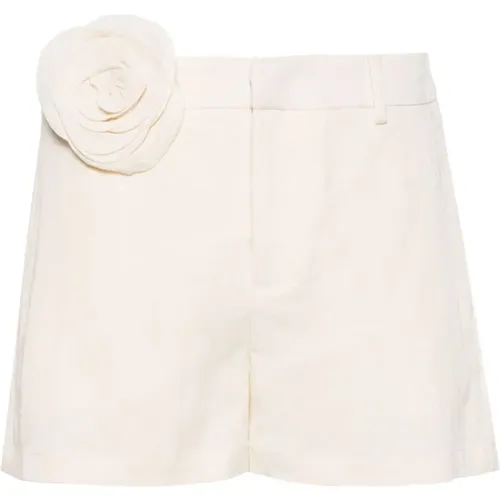 Weiße Shorts , Damen, Größe: S - Blumarine - Modalova