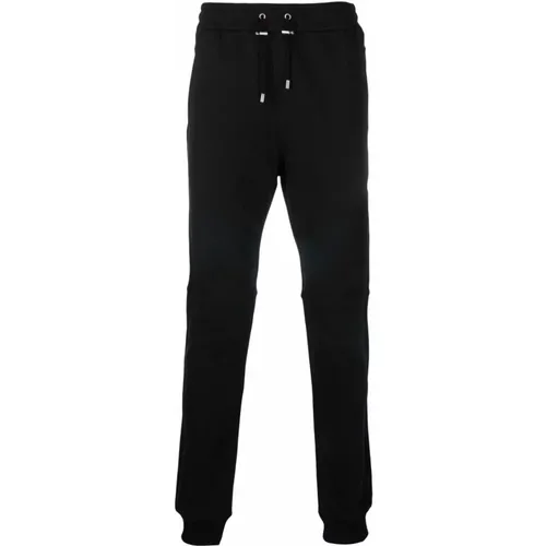 Cotton Sweatpants with Logo Print , male, Sizes: M, S, L, XL - Balmain - Modalova