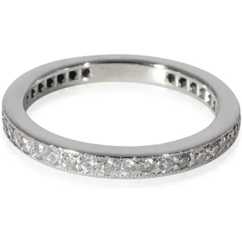 Pre-owned Platinum rings , female, Sizes: ONE SIZE - Tiffany & Co. Pre-owned - Modalova