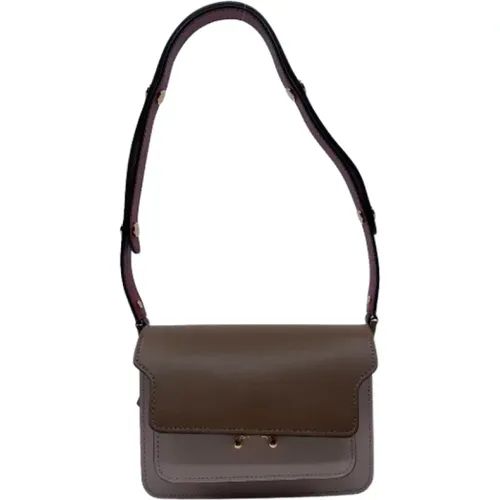 Leather Shoulder Bag , female, Sizes: ONE SIZE - Marni Pre-owned - Modalova
