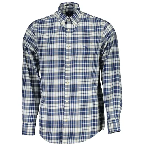 Weißes Hemd Langarm Button Down - Gant - Modalova