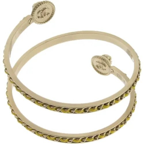 Pre-owned Plastic bracelets , female, Sizes: ONE SIZE - Chanel Vintage - Modalova