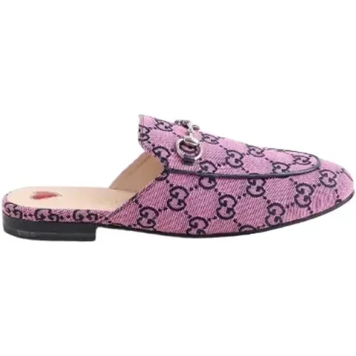 Pre-owned Leather flats , female, Sizes: 3 UK - Gucci Vintage - Modalova