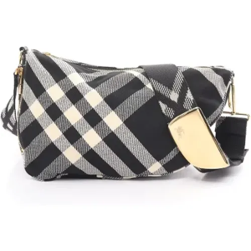 Pre-owned Cotton crossbody-bags , female, Sizes: ONE SIZE - Burberry Vintage - Modalova