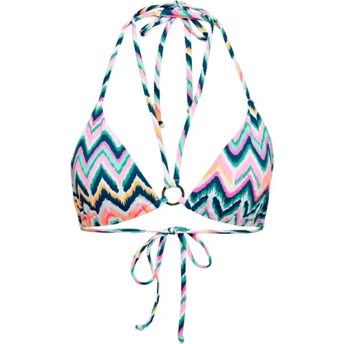 Valencia String-Tie Bikini Top , Damen, Größe: L - Only - Modalova