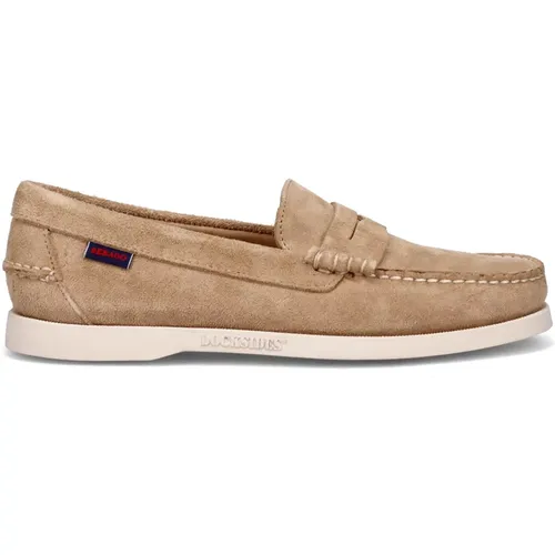 Flat shoes , male, Sizes: 8 UK, 6 UK - Sebago - Modalova