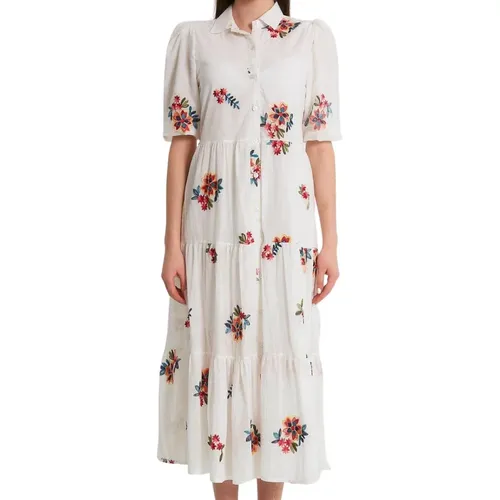 Dress with print for women - M34879 , female, Sizes: L, M, XL - catwalk - Modalova