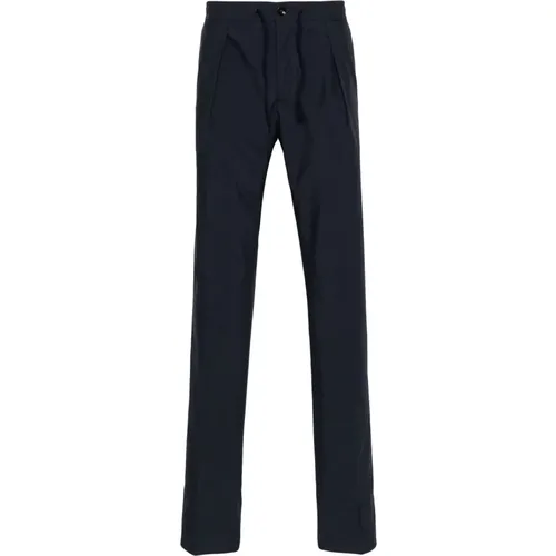 Cotton Drawstring Pants with Pockets , male, Sizes: XL, L, M - Incotex - Modalova