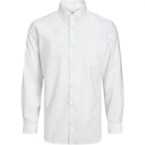 Klassisches Weißes Hemd für Anzug , Herren, Größe: 2XL - jack & jones - Modalova