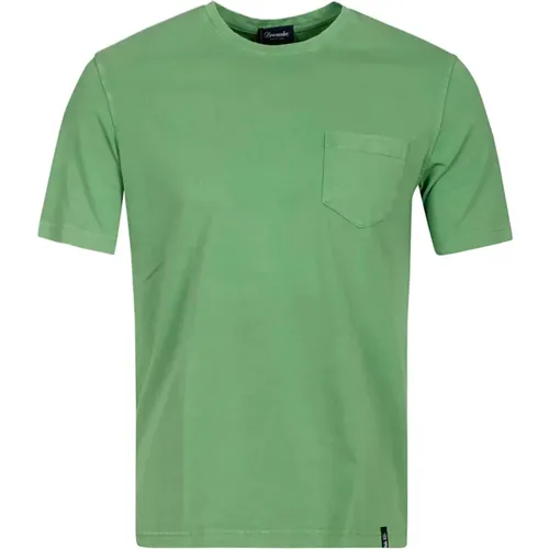 Hellblaues Taschen T-Shirt Drumohr - Drumohr - Modalova