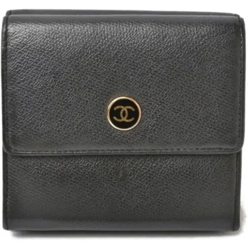 Pre-owned Leather wallets , female, Sizes: ONE SIZE - Chanel Vintage - Modalova