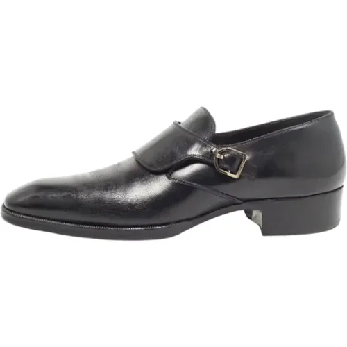 Pre-owned Leather flats , male, Sizes: 9 1/2 UK - Tom Ford Pre-owned - Modalova