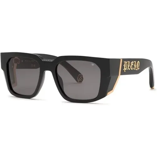 Schwarze Rauch Sonnenbrille - Philipp Plein - Modalova