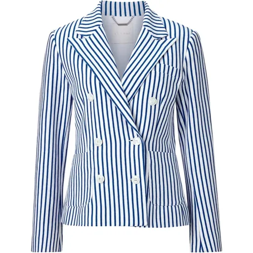 Tweed Jersey doublebreasted blazer , Damen, Größe: XL - Rich & Royal - Modalova