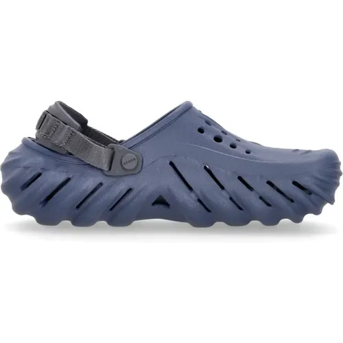 Blaue Bijou Herren Mule Clog , Herren, Größe: 43 EU - Crocs - Modalova