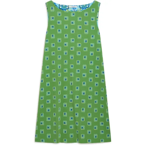 Marigold Jersey Dress , female, Sizes: XL, L, M - Maliparmi - Modalova