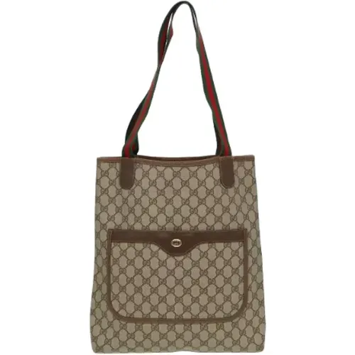 Pre-owned Canvas gucci-bags , female, Sizes: ONE SIZE - Gucci Vintage - Modalova