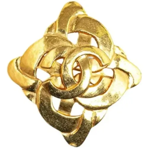 Pre-owned Metal brooches , female, Sizes: ONE SIZE - Chanel Vintage - Modalova