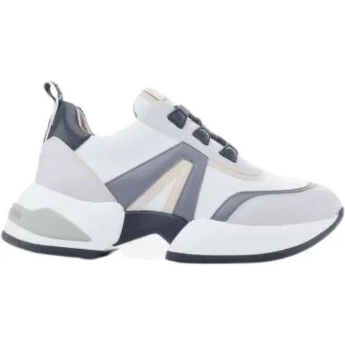 Modern Marble Sneaker in , Grey, and Pink , female, Sizes: 7 UK - Alexander Smith - Modalova