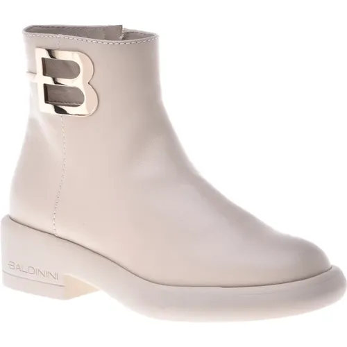 CalfLeather ankle boots , female, Sizes: 8 UK, 7 UK - Baldinini - Modalova