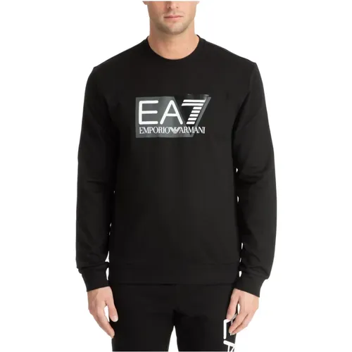 Sweatshirt , male, Sizes: L, 2XL, M, XL - Emporio Armani EA7 - Modalova