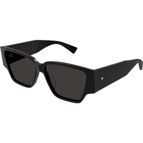 Grey Sunglasses Bv1285S , female, Sizes: 57 MM - Bottega Veneta - Modalova