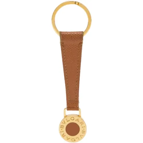 Pre-owned Leather key-holders , female, Sizes: ONE SIZE - Bvlgari Vintage - Modalova