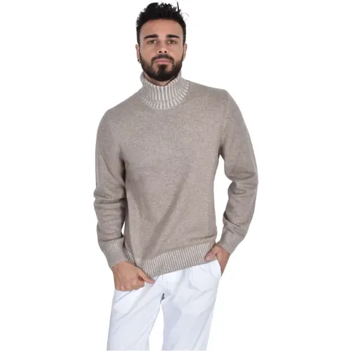 Basic Pullover , Herren, Größe: M - Gran Sasso - Modalova