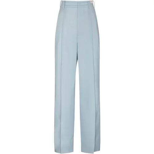 Tailored Light Wool Trousers , female, Sizes: XS - Marni - Modalova