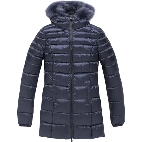 Womens Winter Down Jacket with Fur , female, Sizes: S - RefrigiWear - Modalova