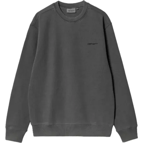 Cozy Script Sweatshirt , male, Sizes: XL, L, S - Carhartt WIP - Modalova