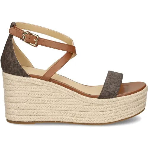 Wedge Espadrilles for Women , female, Sizes: 7 UK, 8 UK, 4 UK, 5 1/2 UK - Michael Kors - Modalova