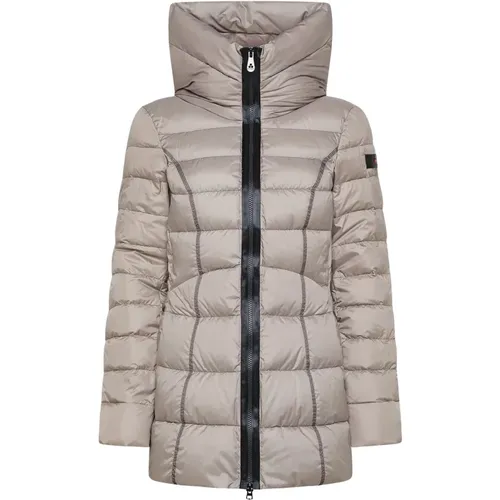 Fabric and Down Jacket - Stylish and , female, Sizes: L, M, XL, S - Peuterey - Modalova