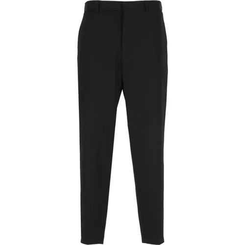 Wool Pants with Belt Loops , male, Sizes: 2XL - Jil Sander - Modalova