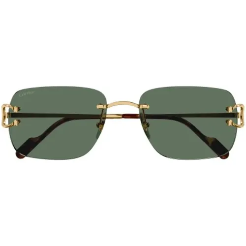 Moderne C Décor Sonnenbrille - Cartier - Modalova