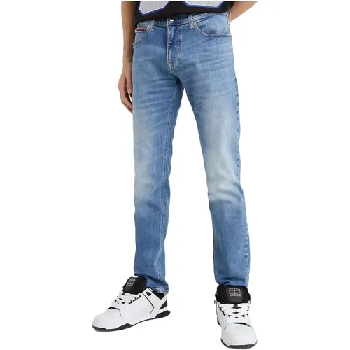 Gerades Jeans , Herren, Größe: W36 L34 - Tommy Jeans - Modalova