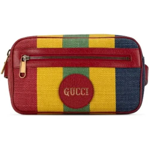 Pre-owned Canvas crossbody-bags , female, Sizes: ONE SIZE - Gucci Vintage - Modalova