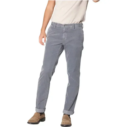 Slim-fit Jeans in Mittelgrau , Herren, Größe: S - Mason's - Modalova