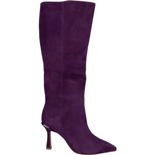 Pointed Toe Leather Ankle Boots , female, Sizes: 7 UK, 5 UK, 6 UK, 4 UK - Alma en Pena - Modalova