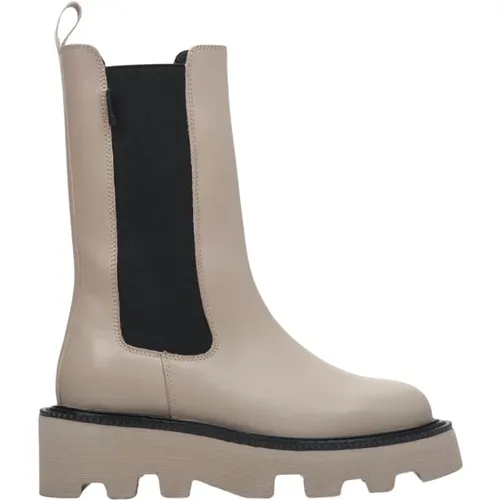 Damen Leder Chelsea Stiefel für den Herbst Er00112211 - Estro - Modalova