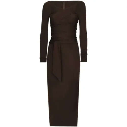 Designer Dress for Women , female, Sizes: S, XS - Dolce & Gabbana - Modalova