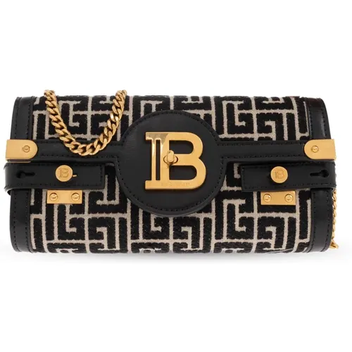 ‘B-Buzz 23’ shoulder bag , female, Sizes: ONE SIZE - Balmain - Modalova
