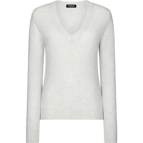 Graue Pullover Kollektion , Damen, Größe: XS - Dondup - Modalova