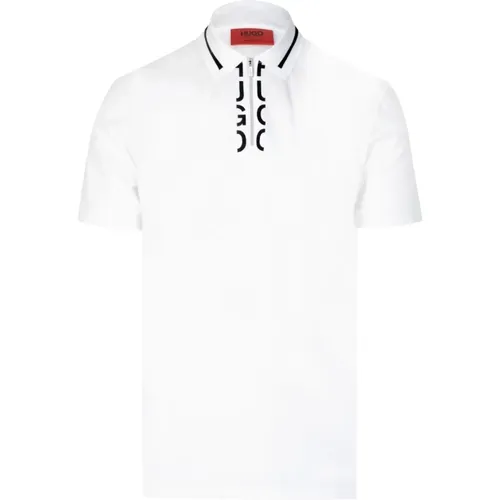 Contemporary Zip Front Polo Shirt , male, Sizes: S - Hugo Boss - Modalova