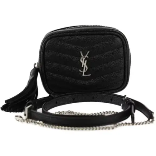 Pre-owned Leder schultertasche - Yves Saint Laurent Vintage - Modalova