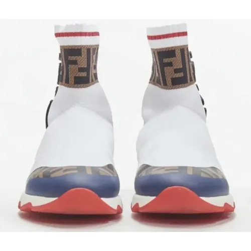 Pre-owned Fabric sneakers , female, Sizes: 2 UK - Fendi Vintage - Modalova