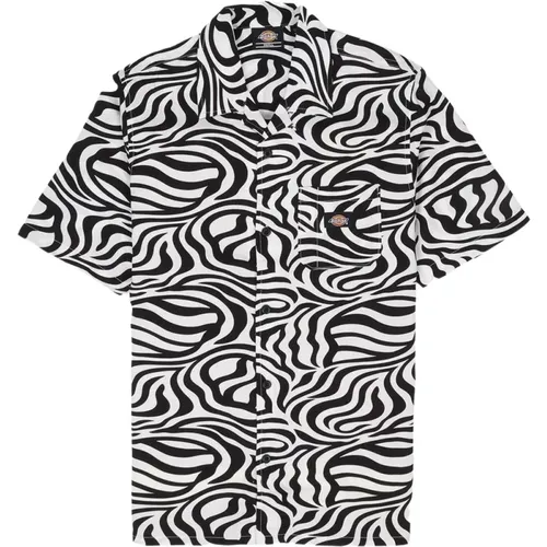 Cloud Zebra Freizeithemd , Herren, Größe: S - Dickies - Modalova